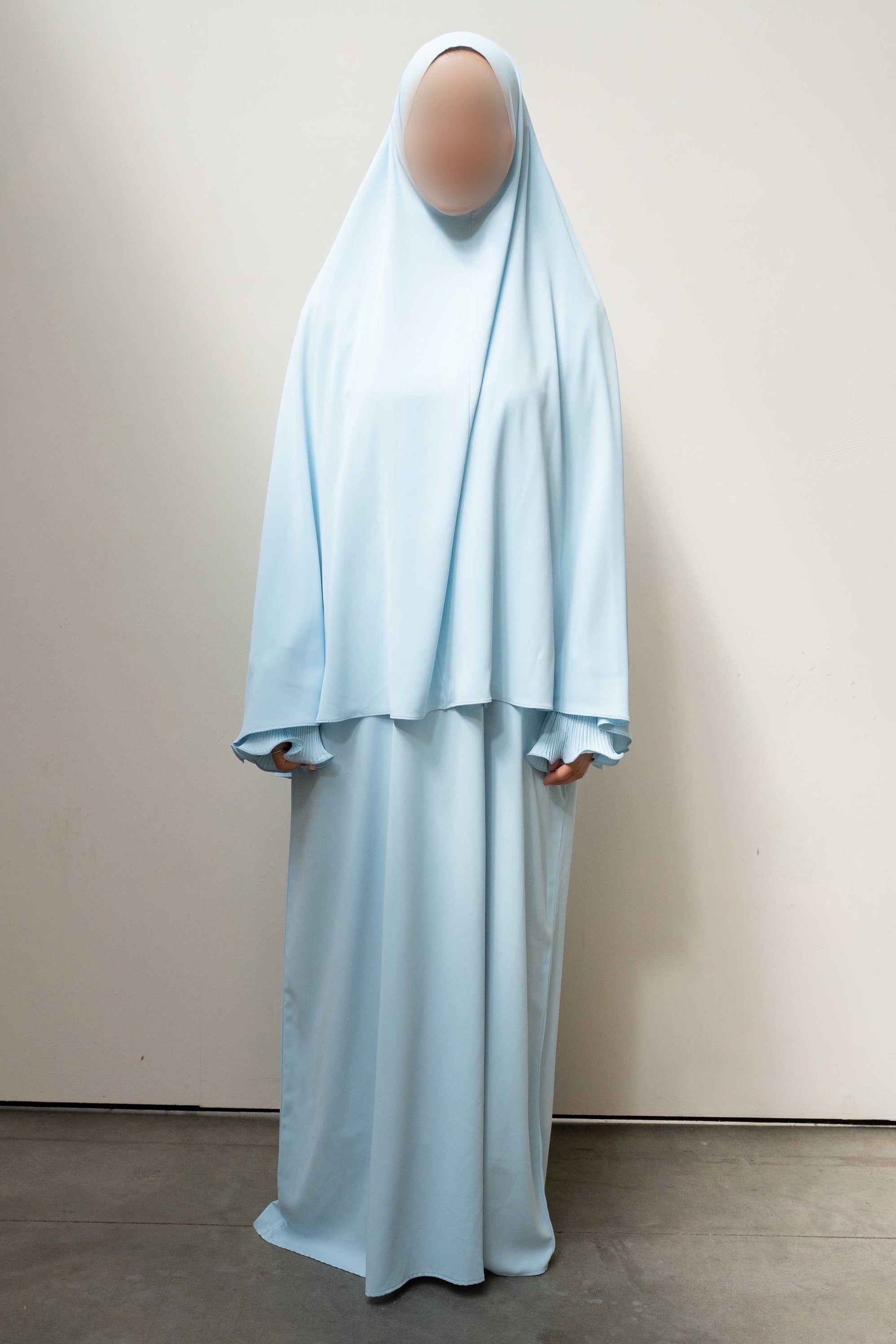 Ruffle set - Azraq Blue