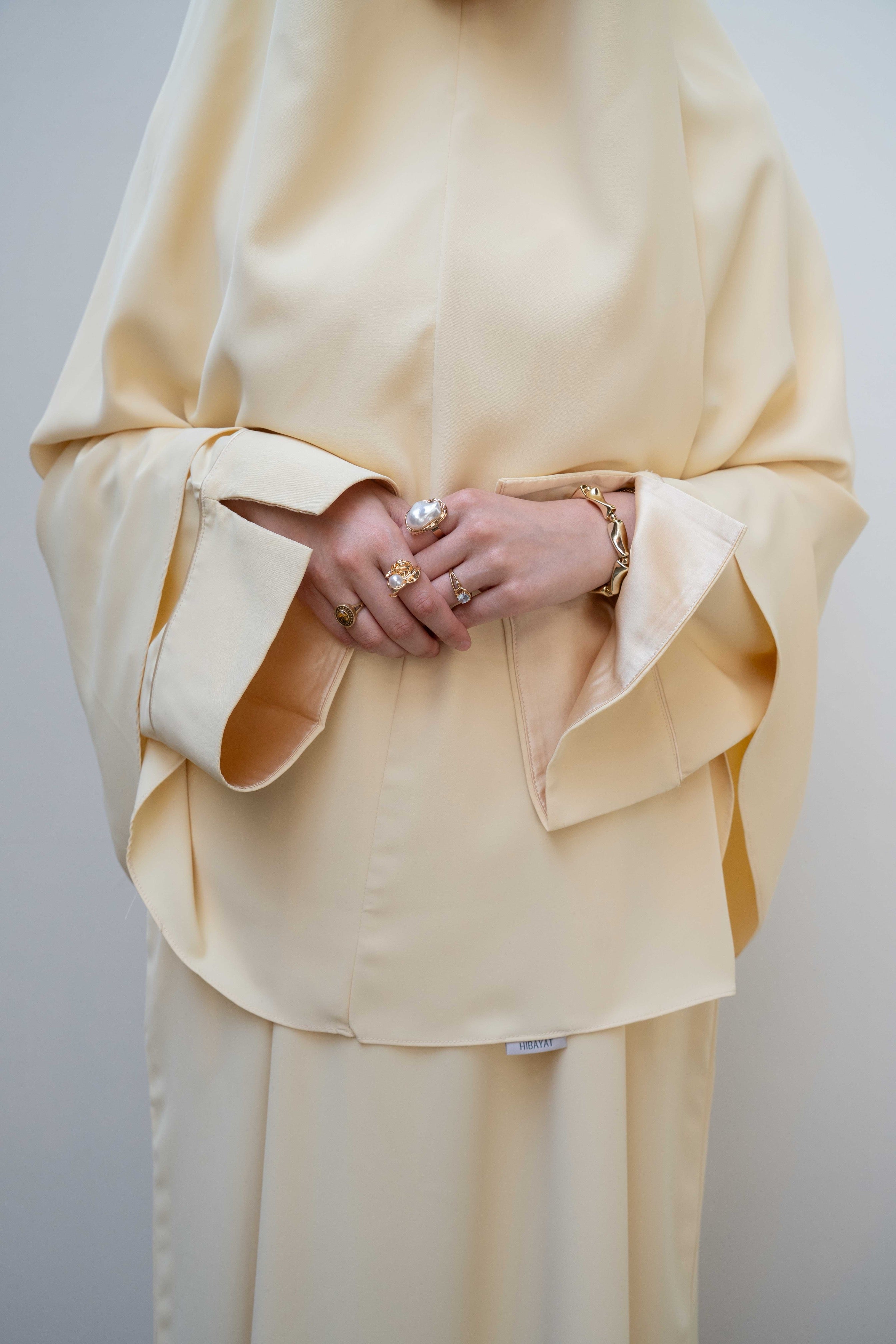 Hibayat set - Butter Yellow