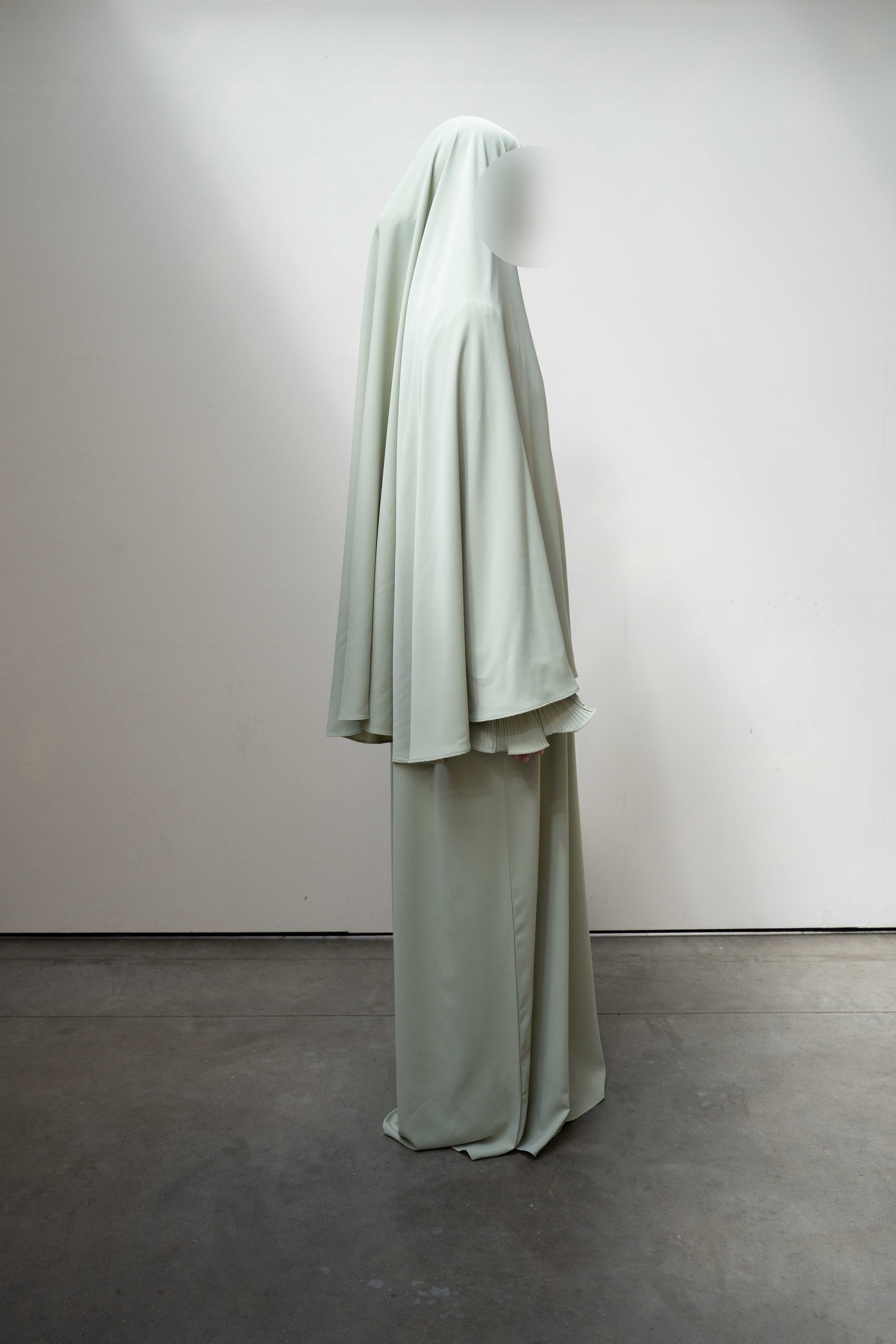 Ruffle set - Pastel Green