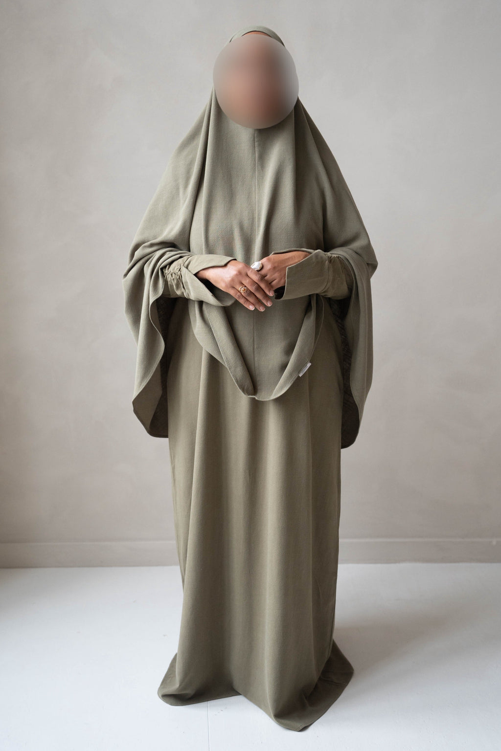 Linnen set - Olive Green