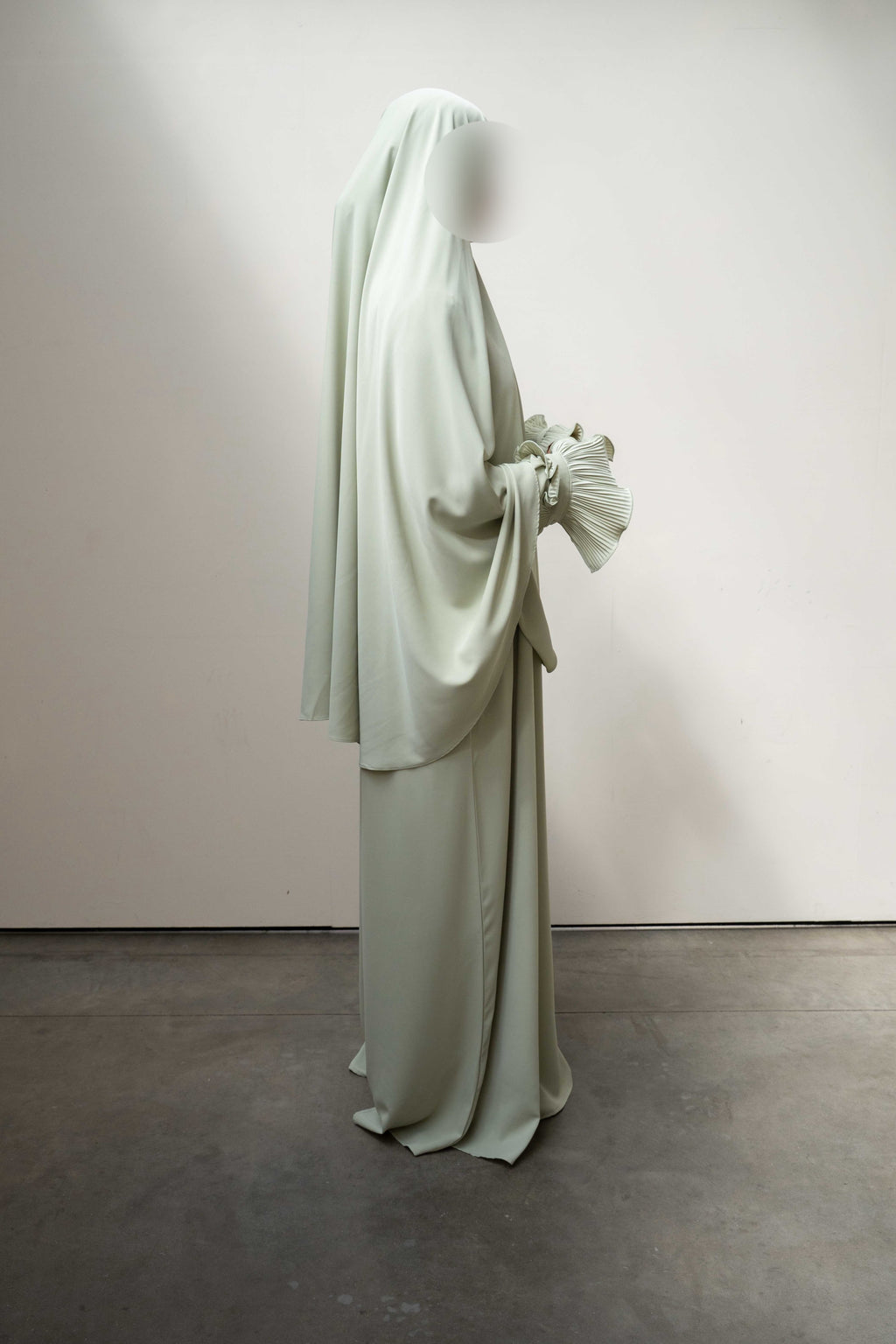 Ruffle set - Pastel Green