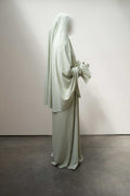 Ruffle set - Pastel Green