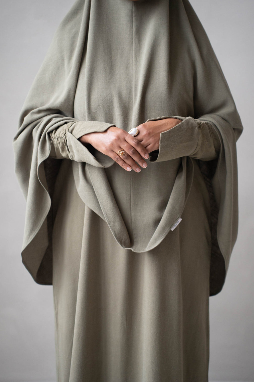 Linnen set - Olive Green