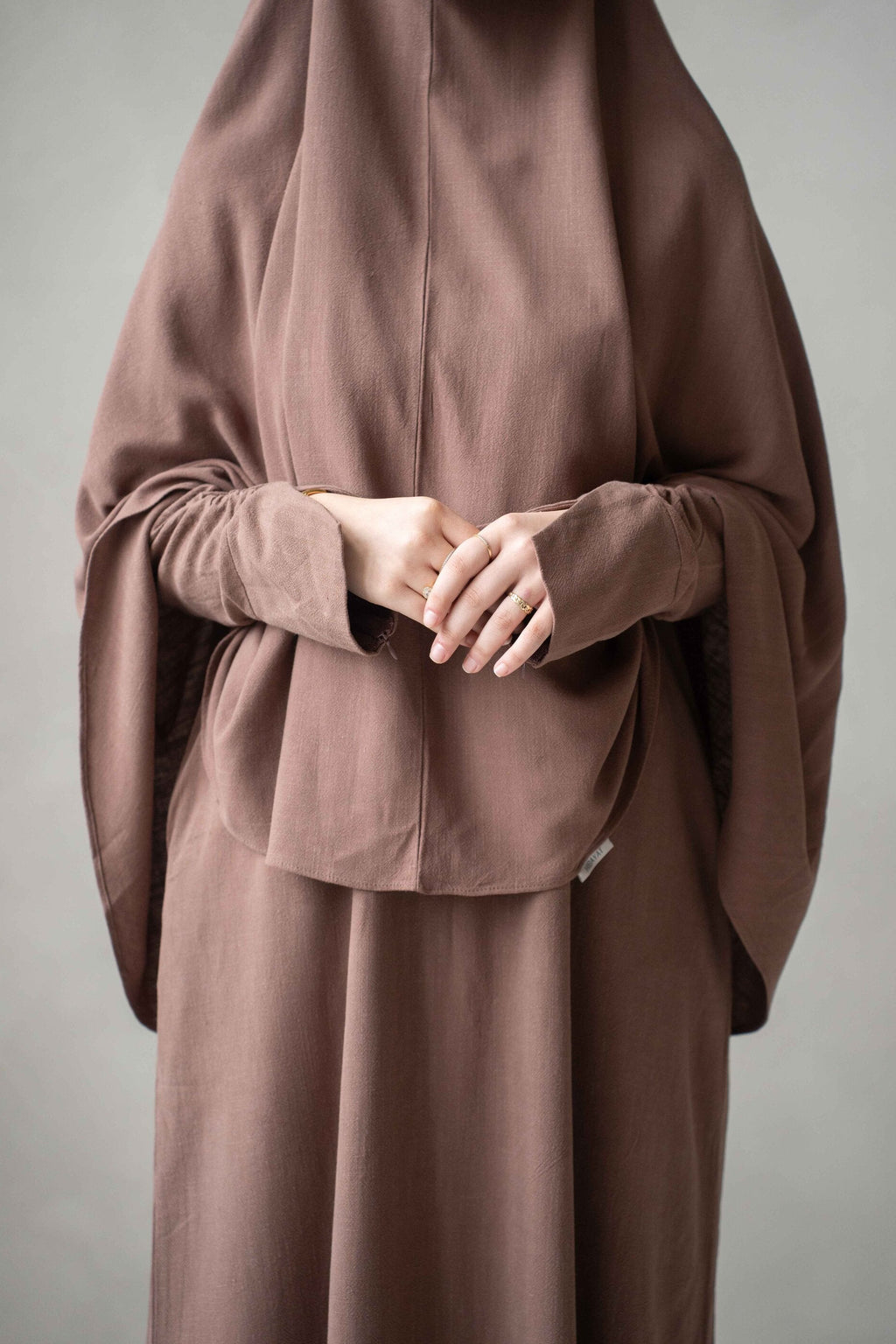 Linnen set - Russet Brown