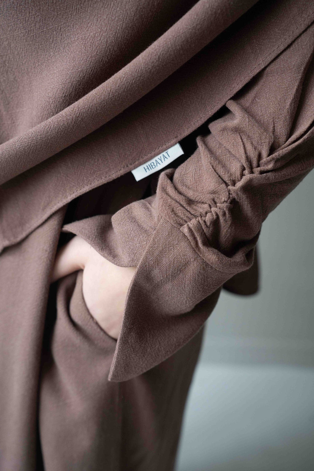 Linnen set - Russet Brown